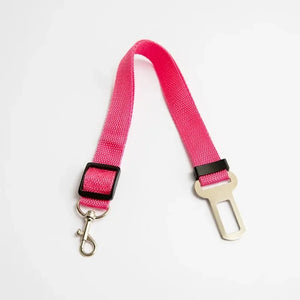 Adjustable Dog Car Seat Belt Harness with Leash & Collar